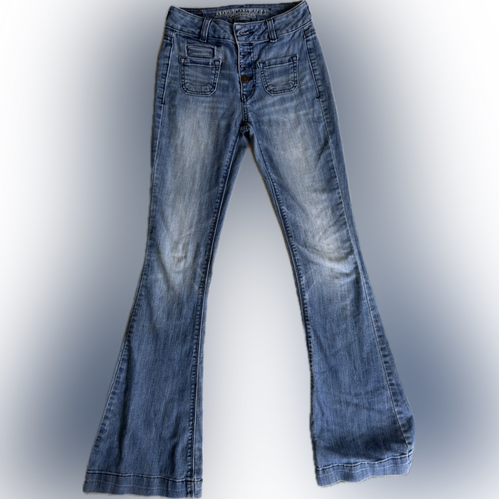 AE flare jeans- free with bundle